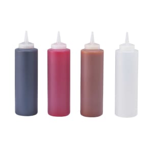 003-86809 Squeeze Bottle w/ 16 oz Capacity, High Density, Plastic