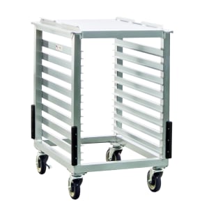 098-98001 23 1/4" Mixer Table w/ Aluminum Pan Slide Base & Outrigger Channels, 26"D
