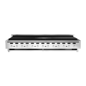 290-ACB72NG 72 1/8" Gas Charbroiler w/ (13) Burners & Cast Iron Grates - Manual, Natural Gas