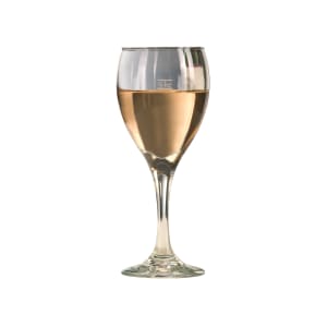 634-3965 8 1/2 oz Teardrop White Wine Glass - Safedge Rim & Foot Guarantee