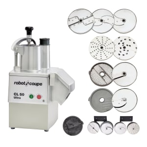 126-CL50ULTRATEXMEX Mexican Pack Food Processor Kit w/ (2) Slicing Discs & (3) Dicing Discs, 120v