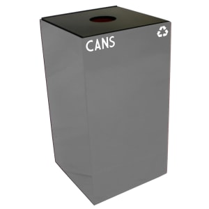 125-28GC01SL 28 gal Cans Recycle Bin - Indoor, Fire Resistant
