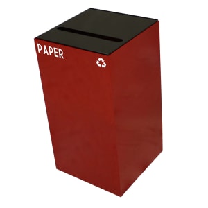 125-28GC02SC 28 gal Paper Recycle Bin - Indoor, Fire Resistant