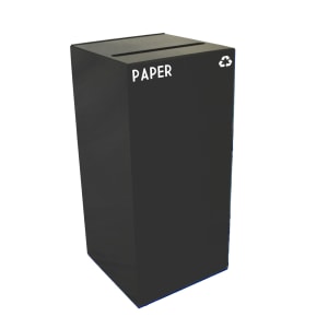125-32GC02CB 32 gal Paper Recycle Bin - Indoor, Fire Resistant