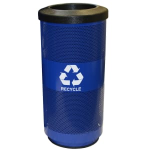 125-SC2001RPBL 20 gal Multiple Materials Recycle Bin - Indoor/Outdoor, Decorative