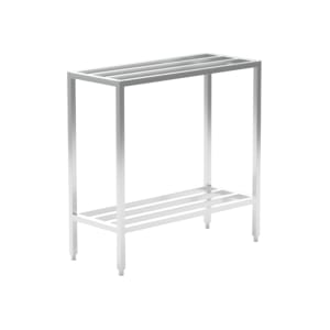 098-1022 48" Heavy-duty Shelving Unit w/ 1500 lb Capacity, Aluminum