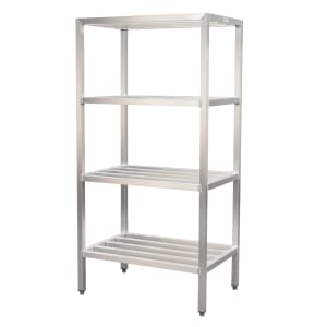 098-1065 36" Heavy-duty Shelving Unit w/ 1500 lb Capacity, Aluminum