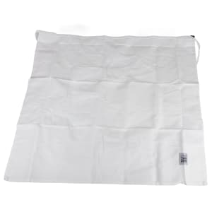094-607BA Bistro Apron, Heavyweight Twill, 33" x 30", X-Long Ties, White
