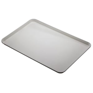 144-1014CL676 Fiberglass Camlite® Cafeteria Tray - 13 3/4"L x 10 5/8" W, Steel White
