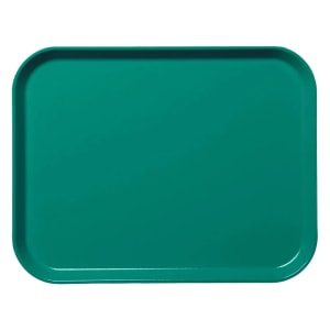144-3253CL162 Fiberglass Camlite® Cafeteria Tray - 20 7/8"L x 12 3/4"W, Green