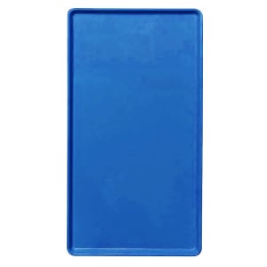 144-1220D123 Rectangular Dietary Tray - For Patient Feeding, 12" x 20", Amazon Blue