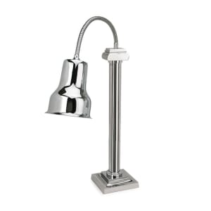 969-9631 7 1/2" Countertop Heat Lamp w/ Adjustable Arm - 1 Bulb, Built In Toggle Switch, 120v