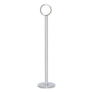 438-CRTCH012 12" Table Card Holder, Chrome Plated