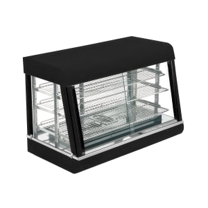 122-HDC36 35 1/2" Self Service Countertop Heated Display Case - (3) Shelves, 120v