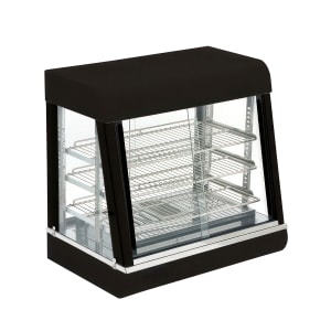 122-HDC26 26" Self Service Countertop Heated Display Case - (3) Shelves, 120v