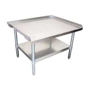 079-0363STEE 36" x 30" Stationary Equipment Stand for General Use, Undershelf