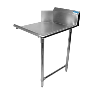 079-SSR06TDCKB 60" Straight Dish Table - Left to Right