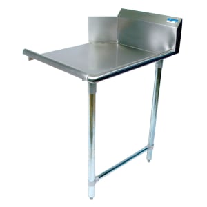 079-R63TDCKB 36" Straight Dish Table - Left to Right