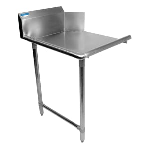 079-SSL63TDCKB 36" Straight Dish Table - Right to Left