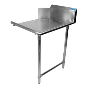 079-SSR84TDCKB 48" Straight Dish Table - Left to Right