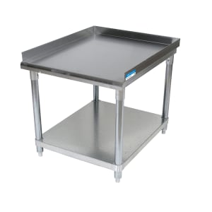 079-0381STEV 18" x 30" Stationary Equipment Stand for General Use, Undershelf