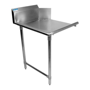 079-SSL84TDCKB 48" Straight Dish Table - Right to Left