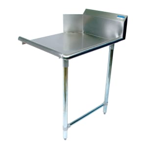 079-R84TDCKB 48" Straight Dish Table - Left to Right