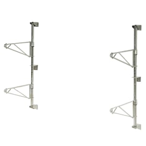 268-FWPS63CH 63"H Wall Mount Post, Chromate