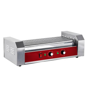 122-HDRG1 12 Hot Dog Roller Grill w/ Manual Controls - Flat Top, 120v