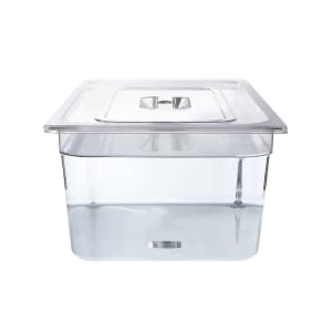 605-GSVK20PC 5 3/10 gal Sous Vide Tank w/ Lid - Polycarbonate