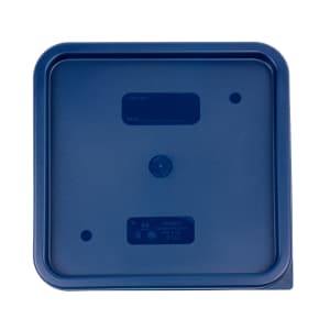 144-SFC12453 CamSquare® Cover, for 12, 18 & 22 qt Containers, Polyethylene,  Blue