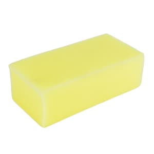 028-36550100 Synthetic Sponge - 8 1/4"L x 4 1/4"W, Foam, Natural