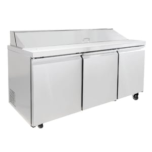 394-MST72A 70 3/8" Sandwich/Salad Prep Table w/ Refrigerated Base, 115v