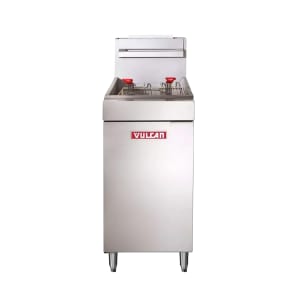 207-LG300NG Gas Fryer - (1) 40 lb Vat, Floor Model, Natural Gas