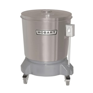 617-SDPS11 20 Gallon Salad Dryer w/ Drain & Stainless Outer Tub, 115v