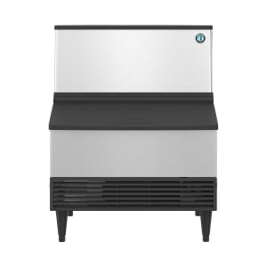 440-KM301BAJ 285 lb KM Series Crescent Cube Ice Machine w/ Bin - 100 lb Storage, Air Cooled, 115v