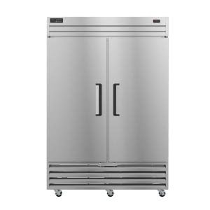 440-VR2AFS 54 5/16" Valiance® Two Section Reach In Refrigerator, (2) Left/Right Hinge Solid Doors, 115v