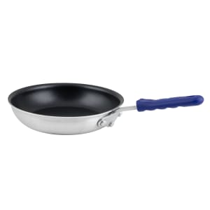 080-AFP8XCH 8" Aluminum Frying Pan w/ Solid Silicone Handle