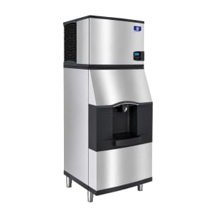 399-IDT0450A161SPA31 483 lb Full Cube Ice Machine w/ Ice Dispenser - 180 lb Storage, Bucket Fill, 115v