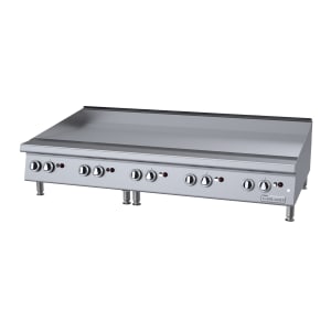 451-GTGG60GT60MNG 59" Gas Griddle w/ Thermostatic Controls - 1" Steel Plate, Natural Gas
