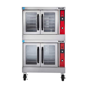207-VC44GDLP Double Full Size Liquid Propane Gas Convection Oven - 100,000 BTU