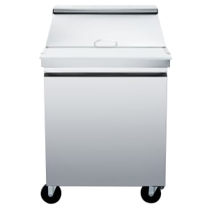 394-MEST2712A 27 3/4" Mega Top Sandwich/Salad Prep Table w/ Refrigerated Base, 115v, 5O7O Series