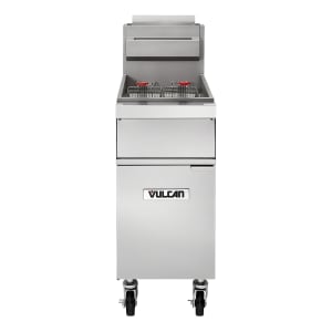 207-1GR35MNG Gas Fryer - 40 lb Vat, Floor Model, Natural Gas