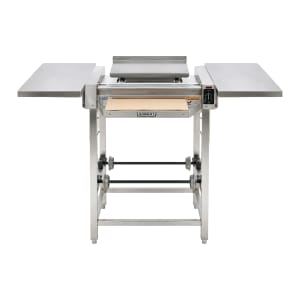 617-HWS4C Floor Model Wrap Station w/ Built In Hotplate - 2 Film Roll Capacity, 120v