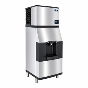 399-IDT0450A161SPA31 483 lb Full Cube Ice Machine w/ Ice Dispenser - 180 lb Storage, Bucket Fill, 115v