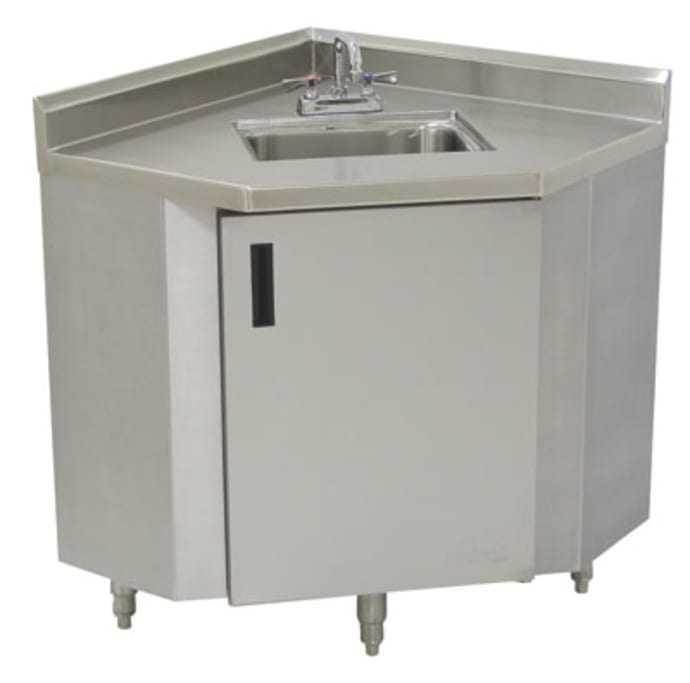Advance Tabco Shk 2441 Cabinet Base, Stainless Steel Bathroom Vanity Base