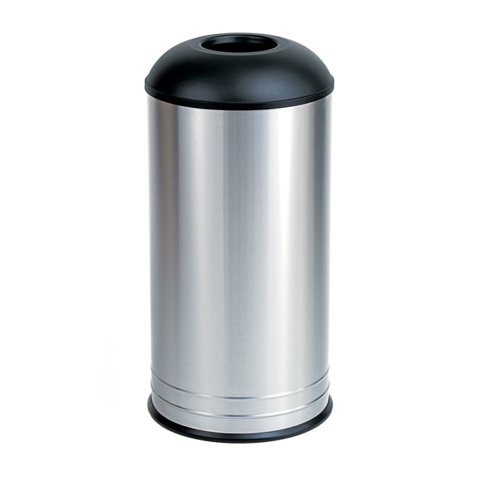 Bobrick B 2300 18 Gallon Standing Bathroom Trash Can W Dome Top