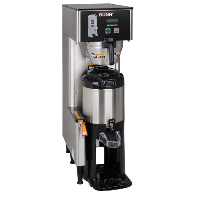 Bunn Single Tf Dbc Brewwise Single Satellite Coffee Brewer W Funnel Lock 120 240v 34800 0000