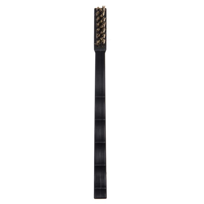 Black 7 Long Carlisle Eaches 7 Long Carlisle 4127000 Commercial Utility Brush with Brass Bristles 