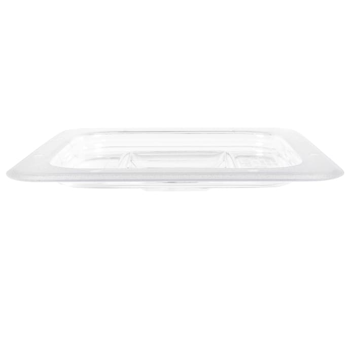 Winco SP7100C Full-Size Polycarbonate Food Pan Slotted Cover NSF 